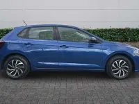 Used VW Polo Life 95 HP (69 kW) 2022 Blue Hatchback
