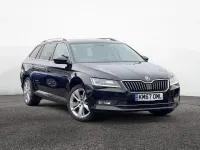 Used Skoda Superb SE L Executive 162 HP (119 kW) 2017 Black metallic Estate