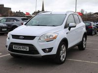 Used Ford Kuga Zetec 136 HP (100 kW) 2009 White SUV