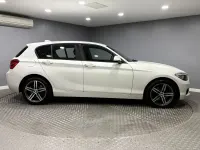 Used BMW 120 Sport Line 181 HP (133 kW) 2018 White Hatchback