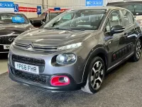 Used Citroën C3 PureTech 82 HP (60 kW) 2018 Grey Hatchback