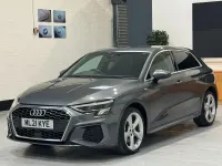 Used Audi A3 Sportback e-tron S-Line 109 HP (80 kW) 2021 Grey Hatchback