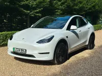 Used Tesla Model Y Long Range AWD 378 kW (514 HP) 2024 White SUV