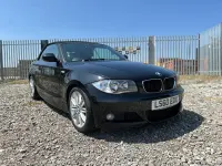 Used BMW 118 Cabriolet M Sport 2010 Black Cabriolet