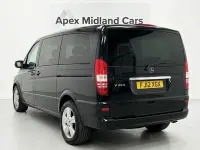 Begagnad Mercedes Viano 258 HK (189 kW) 2012 Svart Minibuss