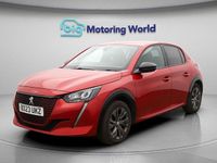 Used Peugeot e-208 Allure+ 100 kW (136 HP) 2023 Red Hatchback