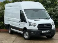 Used Ford Transit 130 HP (95 kW) 2022 White Van
