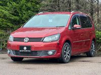 Used VW Touran SE 140 HP (102 kW) 2015 Red MPV