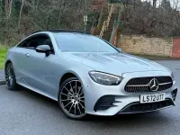 Second-hand Mercedes E300 AMG line 2022 Argintiu Coupe
