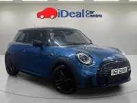 Usado Mini Cooper Hatch 2021 Azul Utilitario