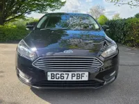 Used Ford Focus Zetec 2017 Black Hatchback