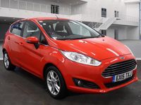 Used Ford Fiesta Zetec 2015 Red Hatchback
