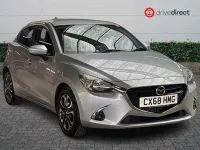 Używany Mazda 2 Inclusive 90 KM (66 kW) 2018 Srebrny Hatchback