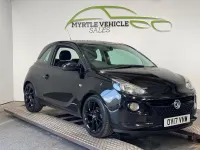 Used Vauxhall Adam S 70 HP (51 kW) 2017 Black Hatchback