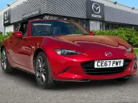 Used Mazda MX5 Inclusive 160 HP (117 kW) 2017 Red Cabriolet