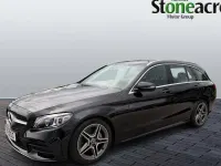 Used Mercedes C220 AMG Line Premium 194 HP (142 kW) 2019 Black Estate