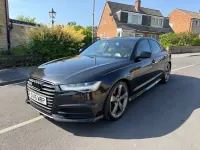 Used Audi A6 Black Edition 190 HP (139 kW) 2015 Black Sedan