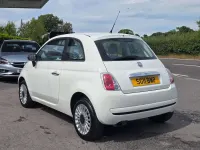 Used Fiat 500 Pop 69 HP (50 kW) 2011 White Hatchback