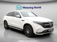 Used Mercedes EQC400 AMG line 300 kW (408 HP) 2022 White SUV