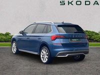 Used Skoda Kamiq SE L 81 HP (59 kW) 2021 Titan blue metallic SUV