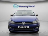 Used VW Polo Match 95 HP (69 kW) 2020 Blue Hatchback