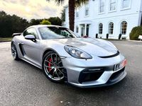 Used Porsche 718 Cayman 2021 Silver Coupe