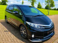 Used Toyota Estima 170 HP (125 kW) 2013 Black MPV