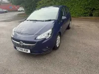 Used Vauxhall Corsa Design Edition 95 HP (69 kW) 2016 Blue Hatchback