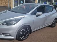 Used Nissan Micra Acenta 92 HP (67 kW) 2022 Silver Hatchback