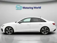 Used Audi A4 Black Edition 150 HP (110 kW) 2022 White Sedan