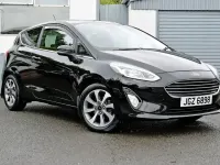 Used Ford Fiesta Zetec 100 HP (73 kW) 2018 Black Hatchback