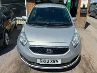 Used Kia Venga 125 HP (91 kW) 2013 Silver Hatchback