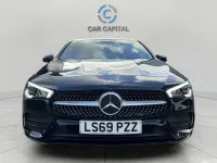 Usado Mercedes CLA200 AMG line 163 CV (119 kW) 2019 Negro Coupe