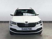 Used Skoda Karoq SE 115 HP (84 kW) 2018 White SUV