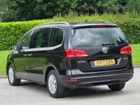 Used VW Sharan SE 150 HP (110 kW) 2017 Black MPV