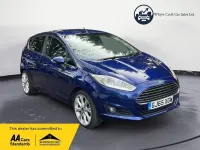 Used Ford Fiesta Titanium 2015 Blue Hatchback