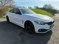 Begagnad BMW 420 Sport Line 190 HK (139 kW) 2017 Vit Sportkupé