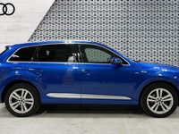 Used Audi Q7 S-Line 218 HP (160 kW) 2017 Blue SUV