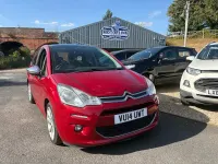 Used Citroën C3 SELECTION 90 HP (66 kW) 2014 Red Hatchback