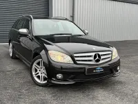 Usado Mercedes C180 2008 Preto Carrinha