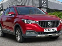 Used MG ZS Excite 106 HP (77 kW) 2018 Red SUV