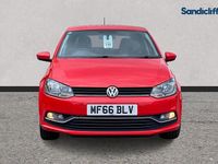 Begagnad VW Polo Match 60 HK (44 kW) 2017 Röd Halvkombi