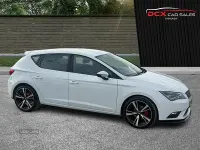 Used Seat Leon Ecomotive 110 HP (80 kW) 2016 White Hatchback