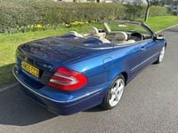 Used Mercedes CLK320 Elegance 2005 Blue Cabriolet