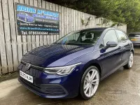 Used VW Golf VII Life 115 HP (84 kW) 2020 Blue Hatchback
