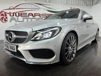 Begagnad Mercedes C250 AMG line 204 HK (150 kW) 2016 Silver Sportkupé