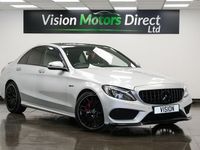 Used Mercedes C200 AMG Line Premium 184 HP (135 kW) 2015 Silver Sedan