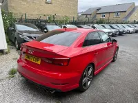 Used Audi A3 Black Edition 2017 Red Sedan