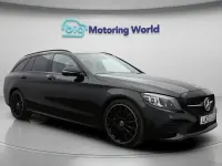 Usado Mercedes C200 AMG line 198 HP (145 kW) 2021 Preto Carrinha