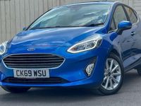 Used Ford Fiesta Titanium 101 HP (74 kW) 2019 Blue Hatchback